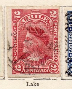 Chili 1900 Early Issue Fine Used 2c. NW-252319