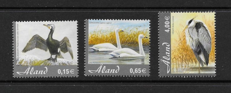 BIRDS - ALAND #230-2  MNH