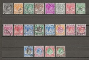 MALAYA/PENANG 1949/52 SG 3/22 USED Cat £65