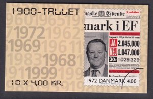 Denmark 1181 Booklet MNH VF