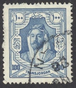 Jordan Sc# 181 Used (b) 1930-1936 100m Amir Abdullah ibn Hussein