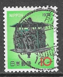 Japan 1155: 10y Bronze Lantern, used, VF