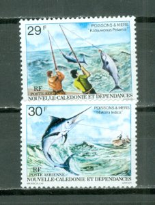 NEW CALEDONIA  FISHING #C153-54...SET....MNH...$4.00