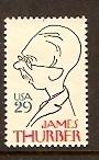 US Stamp #2862 MNH - James Thurber Single