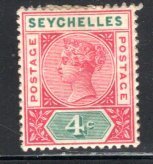 Seychelles, Scott #4   VF, Unused, CV $3.50  ..... 5630213