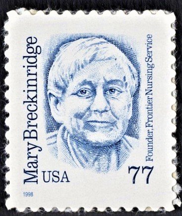 US 2942 MNH VF/XF 77 Cent Mary Breckinridge Founder: Frontier Nursing Service