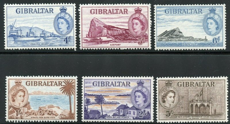 GIBRALTAR  SCOTT #132/35 MINT NEVER HINGED--SCOTT $204.25