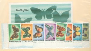 Maldive Islands #584-92 Mint (NH) Single (Complete Set) (Butterflies)