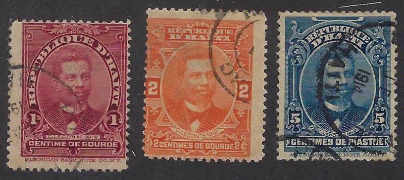 HAITI 166-68 USED BIN $1.00 PERSON