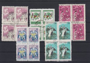 Vietnam Stamps Blocks Ref 28963