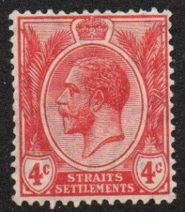 Straits Settlements Sc #154 Mint Hinged