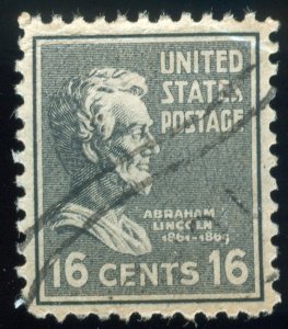 US Scott 821 Used NH 