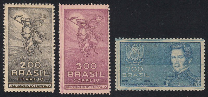 Brazil - 1935 - SC 407-09 - LH - Short set