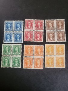 Stamps Canada Scott #231-6 never hinged