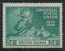 British Guiana SG 327 MUH  (Sc# 249 see details)  UPU Issue