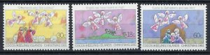 Cocos Is 75-77 MNH 1981 Christmas