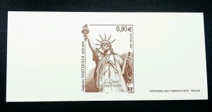 France Auguste Liberty Enlightening The World 2004 (Imperf Proof) MNH *rare
