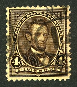 U.S. #254 USED