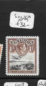 ANTIGUA  (P2808B) KGVI 1/- SG 105A  MOG