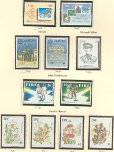 Ireland #803-813 Mint (NH) Single (Complete Set) (Europa) (Flora) (Flowers)