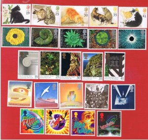 Great Britain #1586 /1638  MVFNH OG  1995 Commemorative's Complete  Free S/H