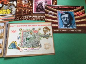 Olympics 1972 9 stamps sheets A20177