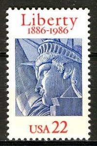 U.S.A.; 1986: Sc. # 2224:  MNH Cpl. Set