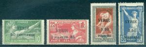 Syria #133-136  MNH  Scott $120.00