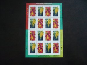 Stamps - Canada - Scott# 2000-2001 - Mint Never Hinged Pane of 16 Stamps