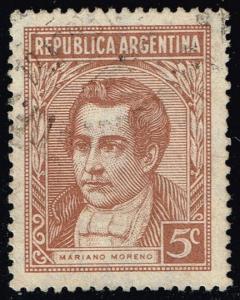 Argentina #427d Mariano Moreno; Used (0.50)