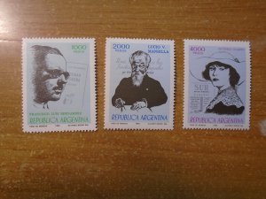 Argentina  #  1334-35 / 1337  MNH