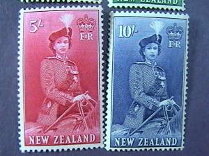 NEW ZEALAND # 288-301-MINT NEVER/HINGED-COMPLETE SET---QEII---1953-57