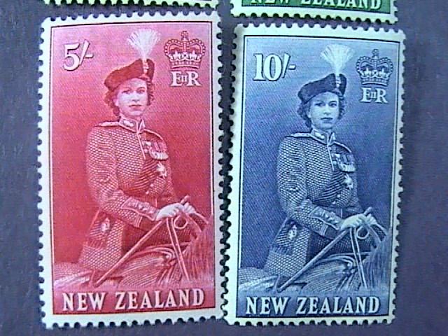 NEW ZEALAND # 288-301-MINT NEVER/HINGED-COMPLETE SET---QEII---1953-57