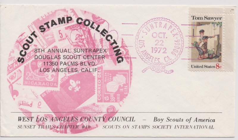 Scout Cachets #430 - Scout Stamp Collecting at Suntrapex 1972