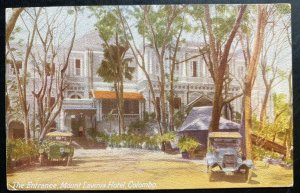 1942 Colombo Ceylon Picture Postcard cover To England Mount Lavina Hotel