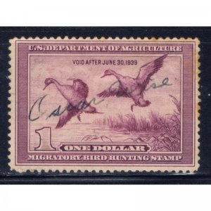 U.S. RW5 1938 issue (pe1036)