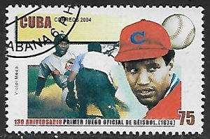 Cuba # 4444 - Baseball / Victor Mesa - unused / CTO....{R18}
