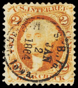 U.S. REV. FIRST ISSUE R6c  Used (ID # 117153)