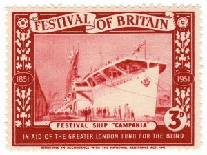 (I.B) Cinderella Collection : Festival of Britain 3d (Festival Ship) 