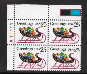 #2428 MNH Plate Block