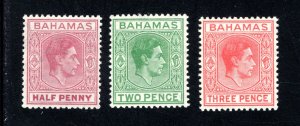 Bahamas #154-6,  Unused, VF,  CV $4.25   ...0420130