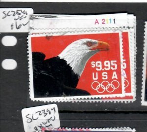 UNITED STATES $9.95 EXPRESS MAIL SC 2541 VFU   P1004H