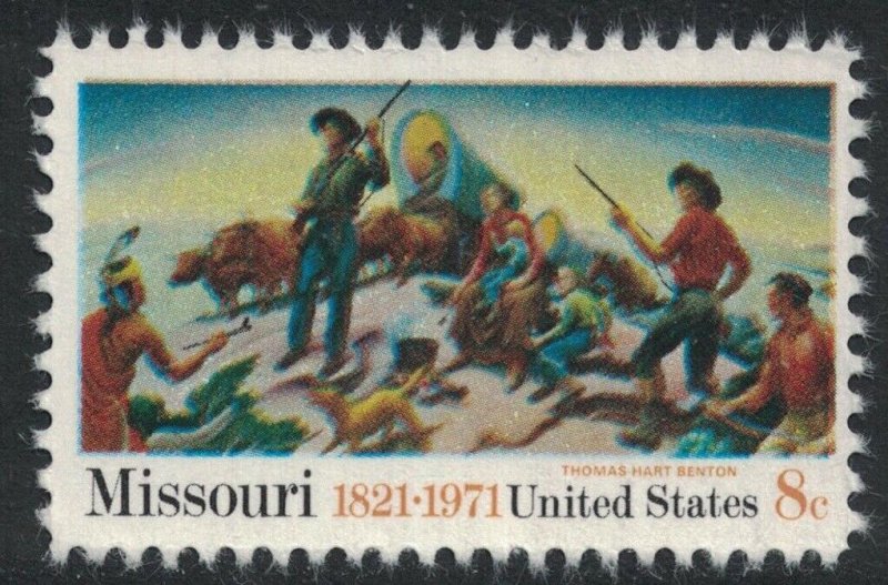 Scott 1426- Missouri Statehood, Opening of the West- 6c MNH 1971- mint stamp