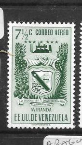 VENEZUELA  (P2404B) MIRANDA  ARMS  7 1/2C SC C393  MNH