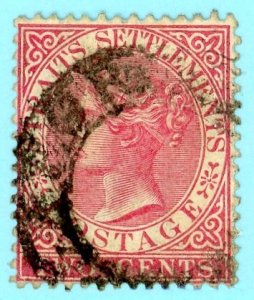 Straits Settlements, Scott #11, Used