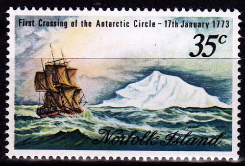 1973 Norfolk Island 132 Ships with sails 2,50 €