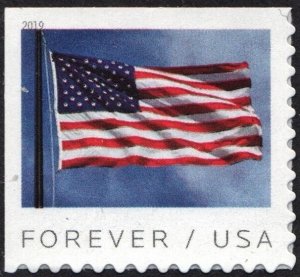 SC#5344 (55¢) Flag (APU) Booklet Single (2019) SA