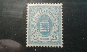 Luxembourg #36 mint hinged with gum perf 13 e1912.6003