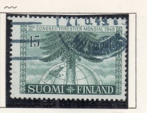 Finland 1949 Early Issue Fine Used 15mk. NW-268638