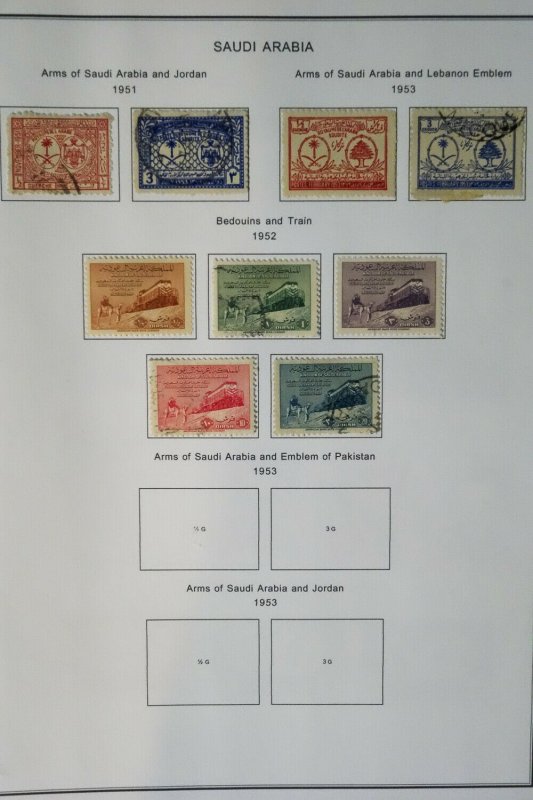 Saudi Arabia 1916 to 1980s Clean Loaded Stamp Collection